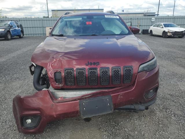 1C4PJMCX7KD309701 - 2019 JEEP CHEROKEE LATITUDE ბურგუნდია ფოტო 5