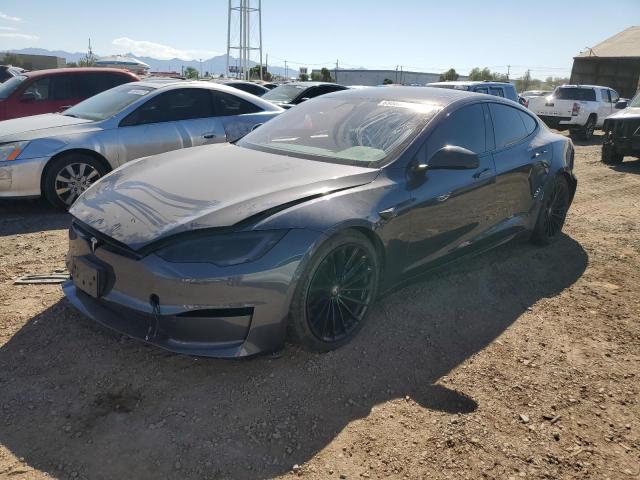 5YJSA1E6XNF483675 - 2022 TESLA MODEL S Գրաֆիտ լուսանկար 1