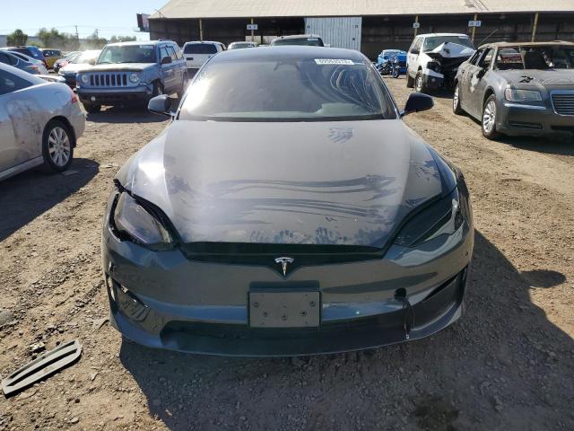 5YJSA1E6XNF483675 - 2022 TESLA MODEL S Գրաֆիտ լուսանկար 5
