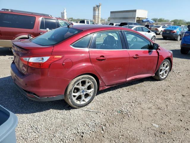 1FADP3J27DL107071 - 2013 FORD FOCUS TITANIUM MAROON photo 3