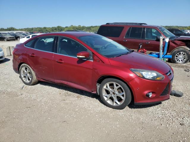 1FADP3J27DL107071 - 2013 FORD FOCUS TITANIUM MAROON photo 4