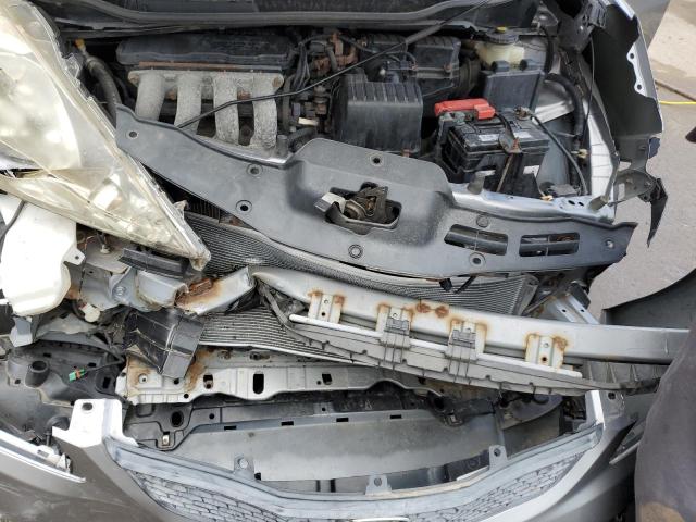 JHMGE8H45AC035623 - 2010 HONDA FIT SPORT SILVER photo 11