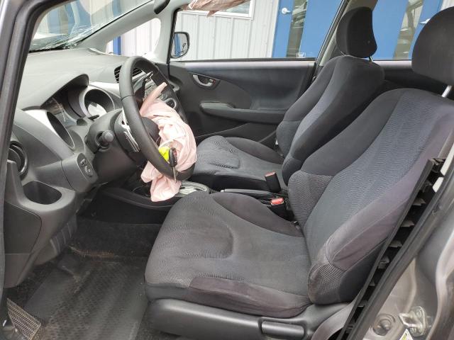 JHMGE8H45AC035623 - 2010 HONDA FIT SPORT SILVER photo 7