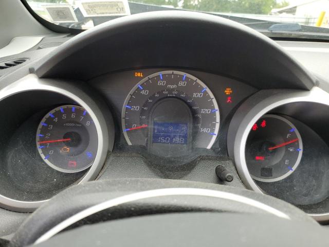 JHMGE8H45AC035623 - 2010 HONDA FIT SPORT SILVER photo 9