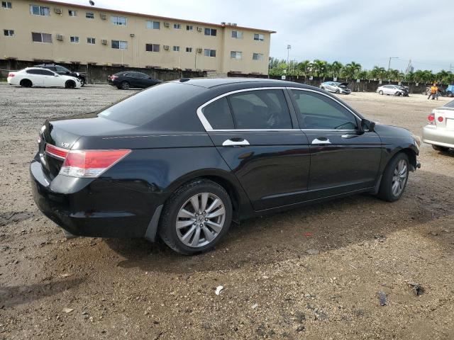 1HGCP3F84CA028911 - 2012 HONDA ACCORD EXL BLACK photo 3