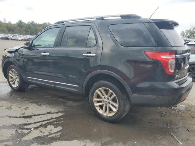 1FM5K8D82DGB78497 - 2013 FORD EXPLORER XLT BLACK photo 2