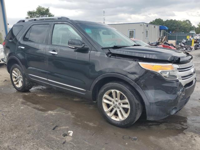 1FM5K8D82DGB78497 - 2013 FORD EXPLORER XLT BLACK photo 4