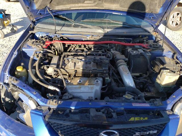 JM1BJ245231204594 - 2003 MAZDA PROTEGE PR5 蓝色 照片 11
