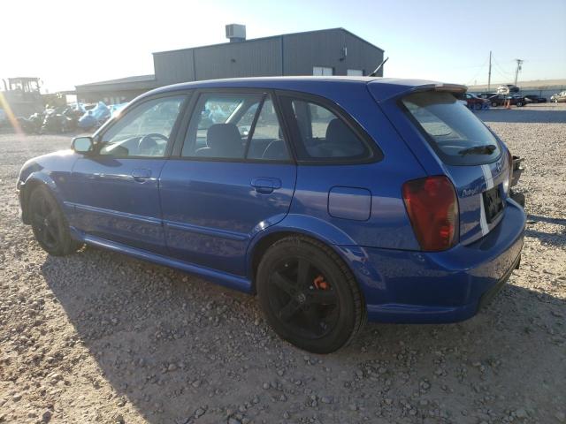 JM1BJ245231204594 - 2003 MAZDA PROTEGE PR5 蓝色 照片 2