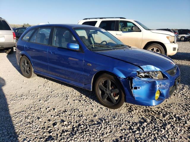 JM1BJ245231204594 - 2003 MAZDA PROTEGE PR5 蓝色 照片 4