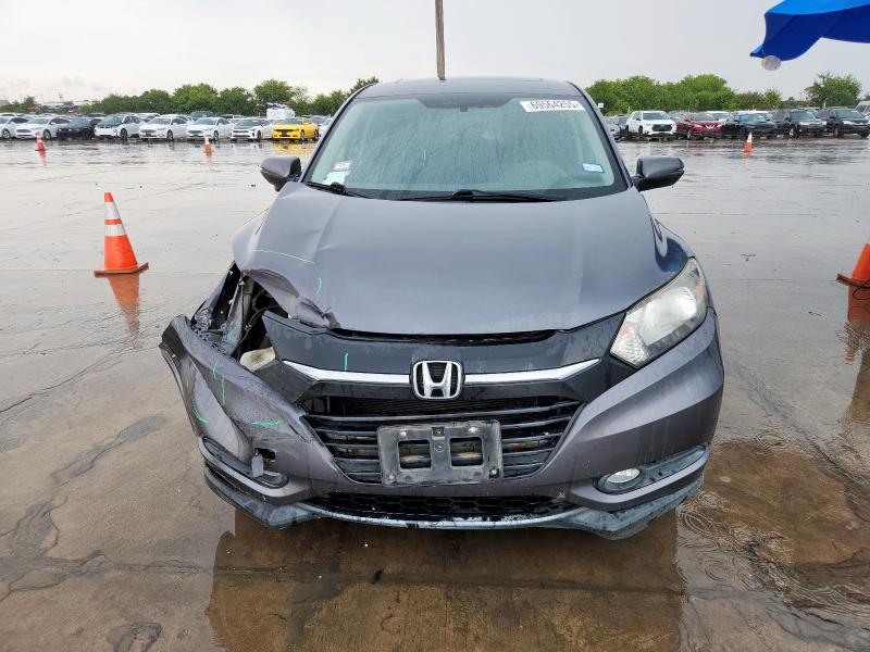3CZRU5H5XHM712527 - 2017 HONDA HR-V EX GRAY photo 5