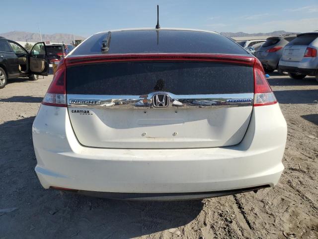 JHMZE2H72DS001794 - 2013 HONDA INSIGHT EX WHITE photo 6