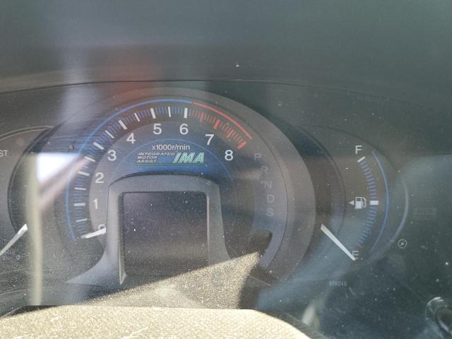 JHMZE2H72DS001794 - 2013 HONDA INSIGHT EX WHITE photo 9