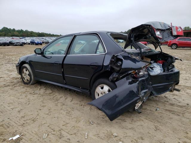 1HGCG16582A083676 - 2002 HONDA ACCORD EX BLACK photo 2