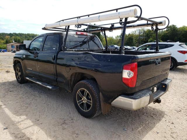 5TFRY5F10EX148838 - 2014 TOYOTA TUNDRA DOUBLE CAB SR/SR5 BLACK photo 2