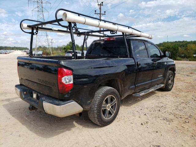 5TFRY5F10EX148838 - 2014 TOYOTA TUNDRA DOUBLE CAB SR/SR5 BLACK photo 3