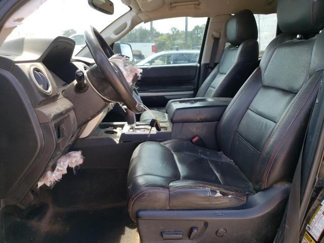 5TFRY5F10EX148838 - 2014 TOYOTA TUNDRA DOUBLE CAB SR/SR5 BLACK photo 7