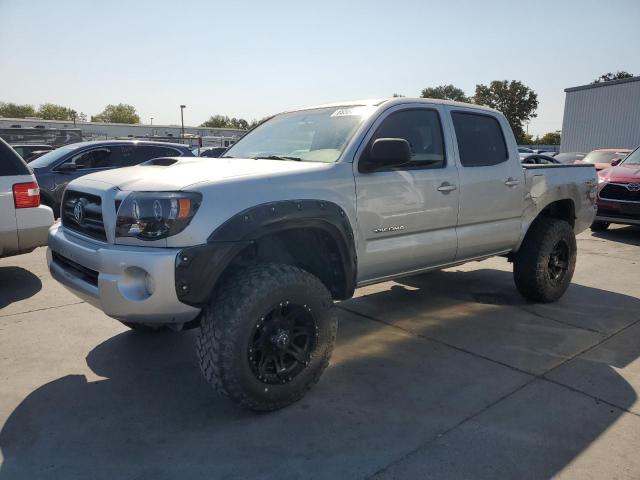 5TEJU62N07Z437107 - 2007 TOYOTA TACOMA DOUBLE CAB PRERUNNER SILVER photo 1