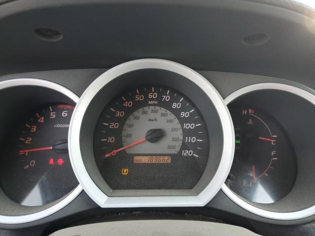 5TEJU62N07Z437107 - 2007 TOYOTA TACOMA DOUBLE CAB PRERUNNER SILVER photo 9