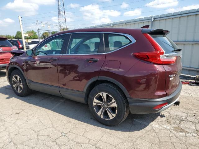 5J6RW6H38HL005328 - 2017 HONDA CR-V LX BURGUNDY photo 2