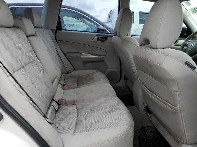 JF2SH61689H790686 - 2009 SUBARU FORESTER 2.5X WHITE photo 10