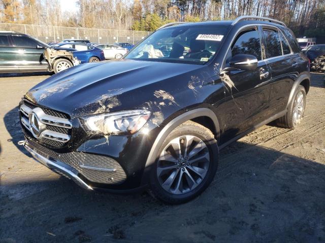 4JGFB4KB0MA444131 - 2021 MERCEDES-BENZ GLE 350 4MATIC BLACK photo 1