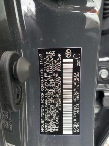 JTDB4MEE6R3023478 - 2024 TOYOTA COROLLA LE Grau Foto 12