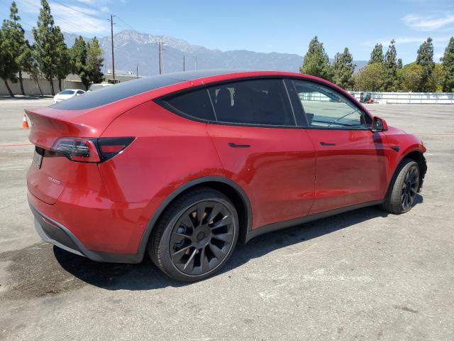 5YJYGDEE5MF245930 - 2021 TESLA MODEL Y წითელი ფოტო 3