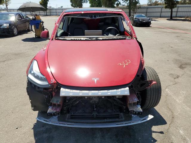 5YJYGDEE5MF245930 - 2021 TESLA MODEL Y წითელი ფოტო 5