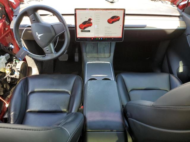 5YJYGDEE5MF245930 - 2021 TESLA MODEL Y წითელი ფოტო 8