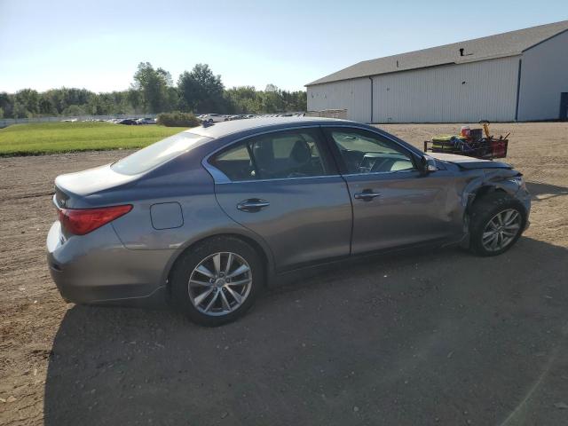 JN1BV7AR6FM422603 - 2015 INFINITI Q50 BASE GRAY photo 3
