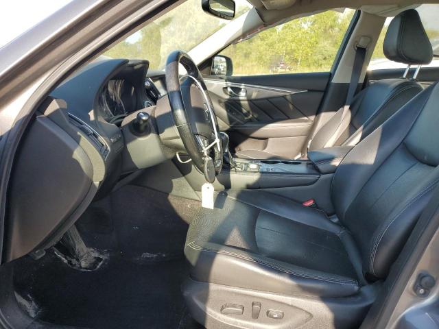 JN1BV7AR6FM422603 - 2015 INFINITI Q50 BASE GRAY photo 7