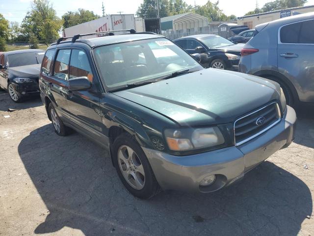 JF1SG65694H708359 - 2004 SUBARU FORESTER 2.5XS GREEN photo 4