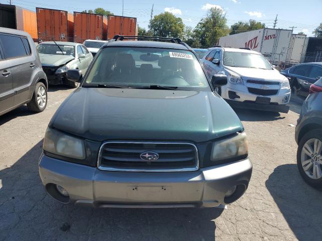 JF1SG65694H708359 - 2004 SUBARU FORESTER 2.5XS Зеленый фото 5
