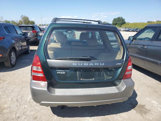 JF1SG65694H708359 - 2004 SUBARU FORESTER 2.5XS Зеленый фото 6