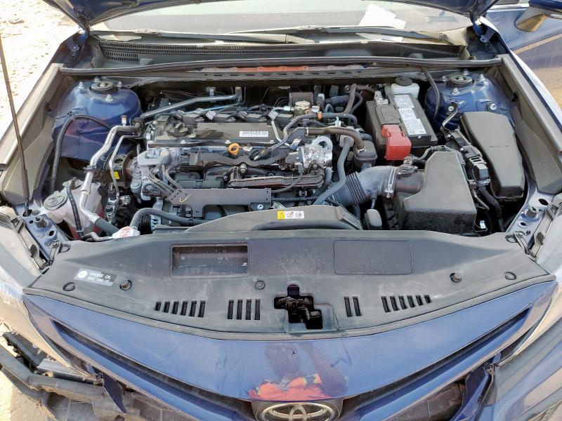 4T1G11AK6RU221007 - 2024 TOYOTA CAMRY SE NIGHT SHADE BLUE photo 11