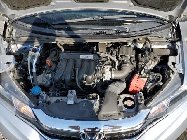 3HGGK5H4XJM704395 - 2018 HONDA FIT LX SILVER photo 11