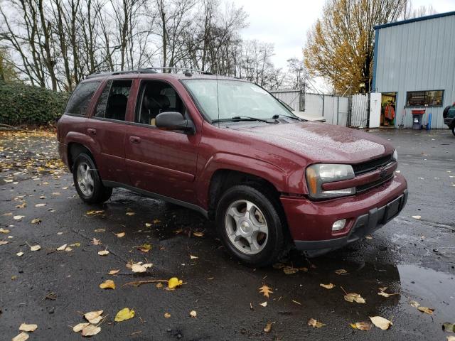 1GNDT13S152219497 - 2005 CHEVROLET TRAILBLAZE LS BURGUNDY photo 4