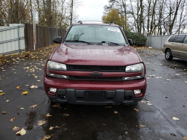 1GNDT13S152219497 - 2005 CHEVROLET TRAILBLAZE LS BURGUNDY photo 5