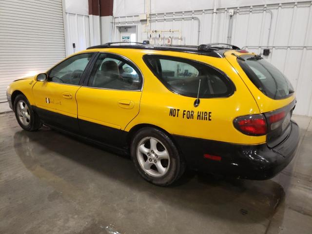 1FAFP58U5YG172382 - 2000 FORD TAURUS SE YELLOW photo 2