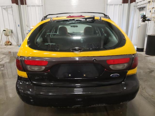 1FAFP58U5YG172382 - 2000 FORD TAURUS SE YELLOW photo 6