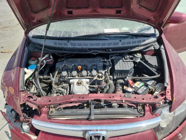 1HGFA16518L081442 - 2008 HONDA CIVIC LX MAROON photo 11