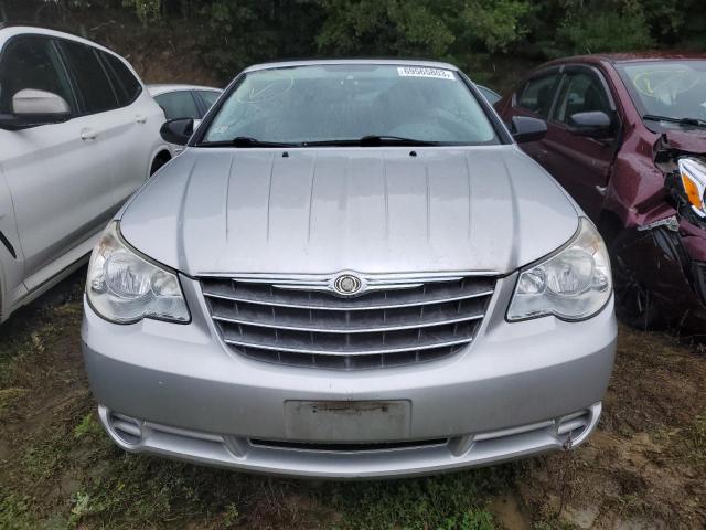 1C3LC45K48N271801 - 2008 CHRYSLER SEBRING SILVER photo 5