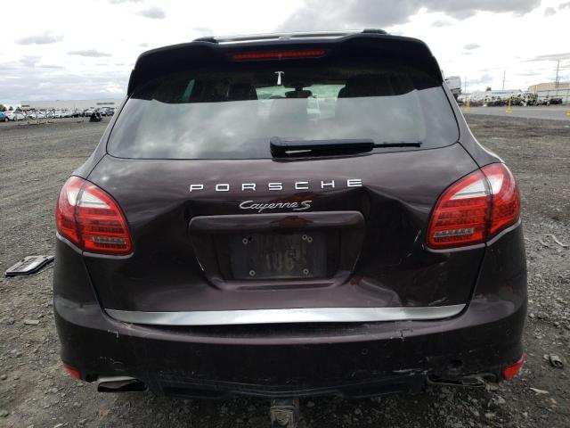 WP1AB2A26ELA56524 - 2014 PORSCHE CAYENNE S BROWN photo 6