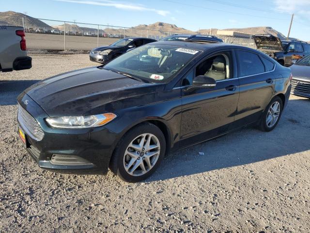 3FA6P0H74ER357251 - 2014 FORD FUSION SE BLACK photo 1