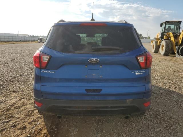1FMCU9J97KUB40427 - 2019 FORD ESCAPE TITANIUM BLUE photo 6
