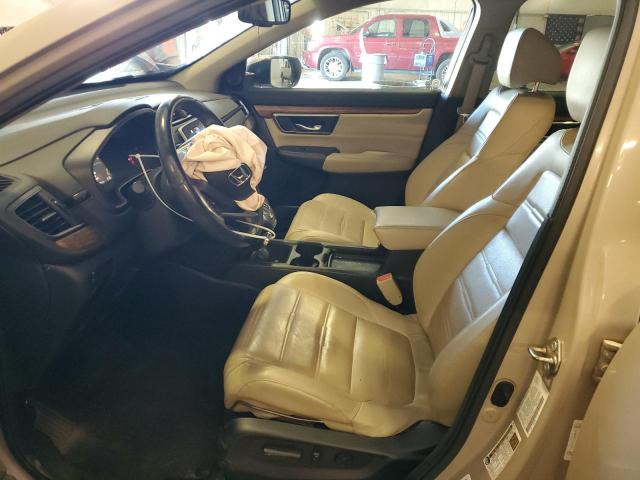 5J6RW2H89HL012213 - 2017 HONDA CR-V EXL თაფლისფერი ფოტო 7
