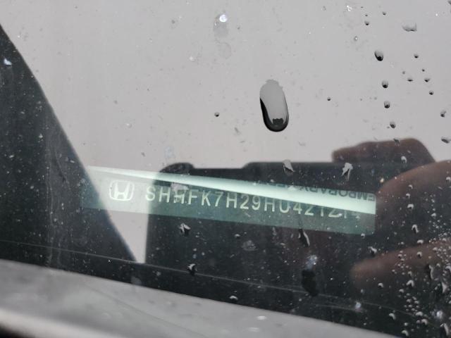 SHHFK7H29HU421214 - 2017 HONDA CIVIC LX BLACK photo 12