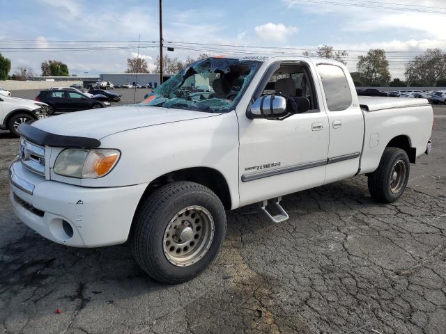 5TBRT341X6S475253 - 2006 TOYOTA TUNDRA ACCESS CAB SR5 WHITE photo 1