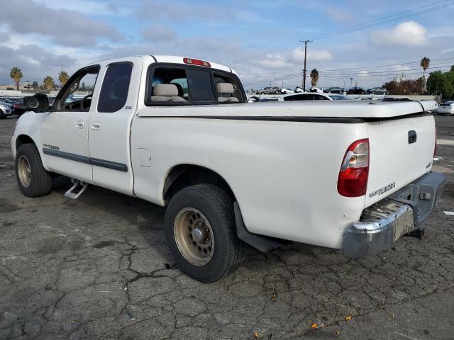 5TBRT341X6S475253 - 2006 TOYOTA TUNDRA ACCESS CAB SR5 WHITE photo 2